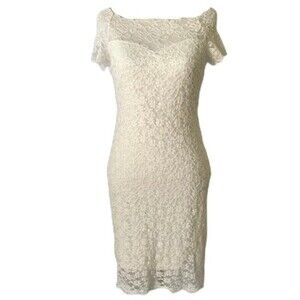 Rags To Wishes Floral Lace‎ Dress Size Medium